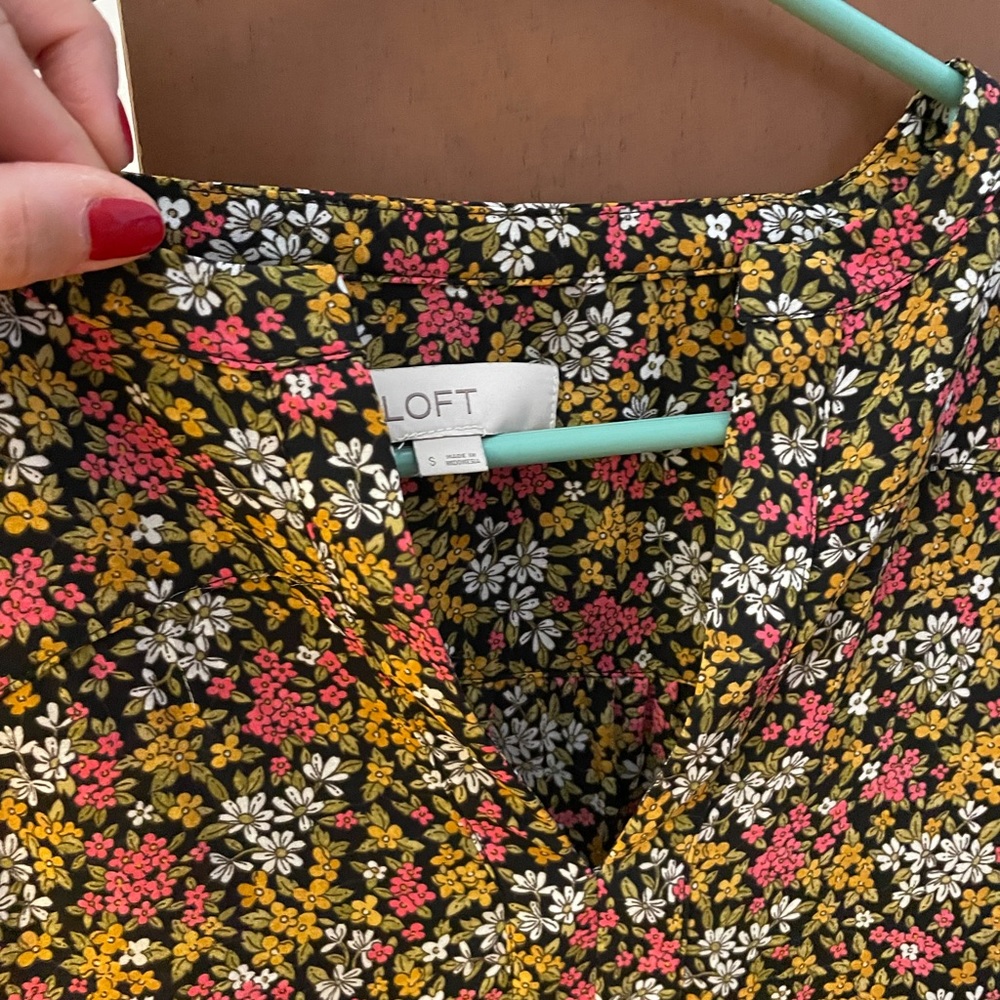 Loft long sleeve blouse